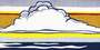 Roy Lichtenstein: Cloud And Sea - Signed Ceramic