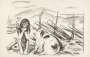 Edvard Munch: Omega And The Pig - Unsigned Print