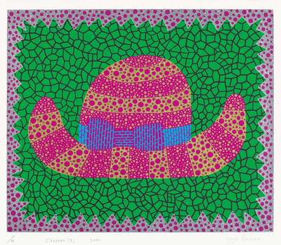 Chapeau II, Amour Pour Toujours - Signed Print by Yayoi Kusama 2000 - MyArtBroker