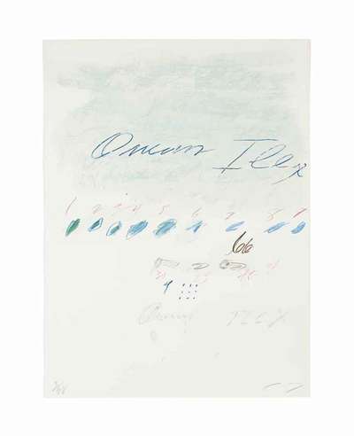 Quercus Ilex - Unsigned Print by Cy Twombly 1975 - MyArtBroker