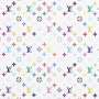 Takashi Murakami: Monogram (multicolour, white) - Signed Print