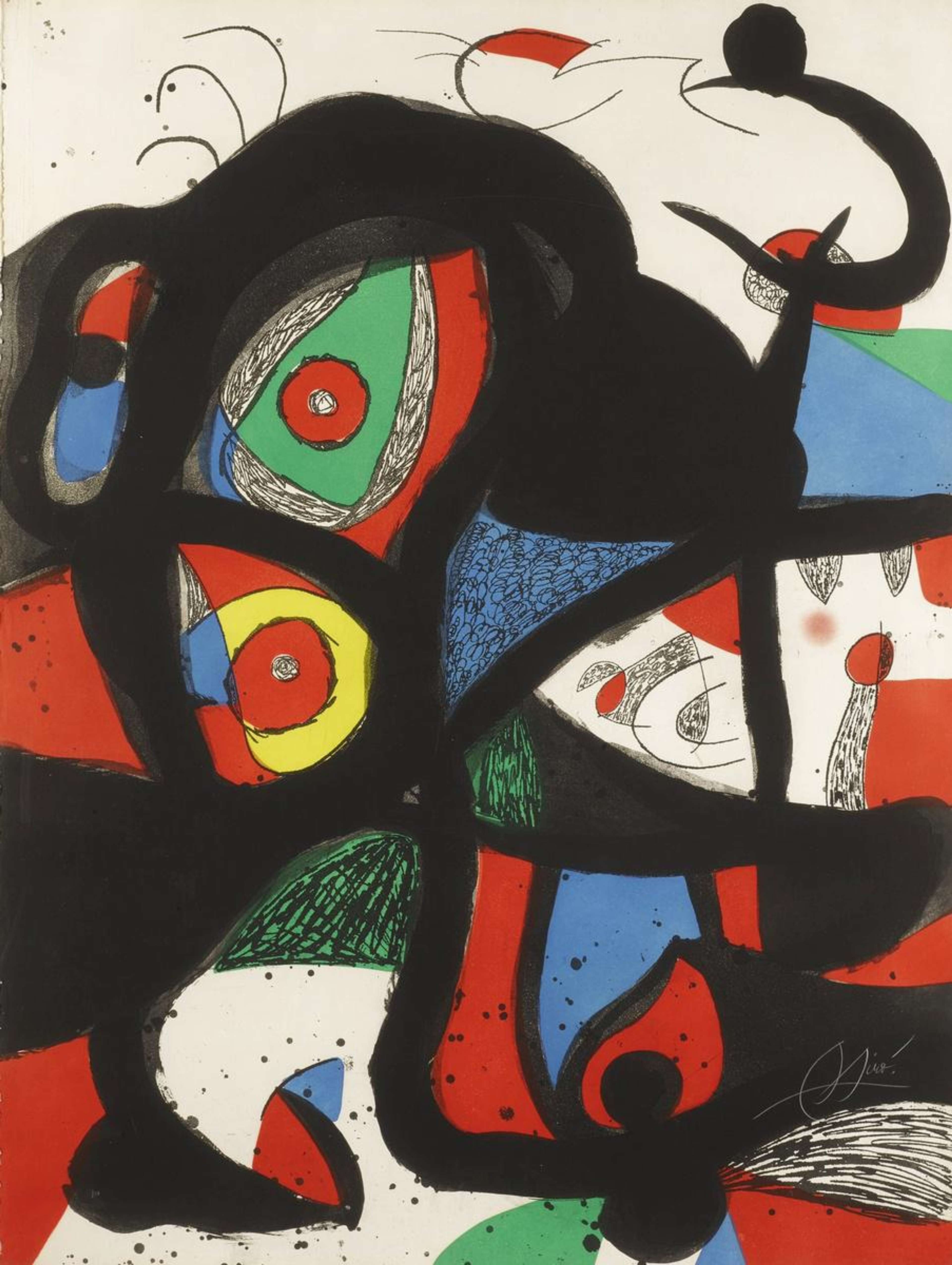 Gargantua - Signed Print by Joan Miro 1977 - MyArtBroker