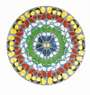 Damien Hirst: Quare Fremuerunt Gentes (diamond dust) - Signed Print