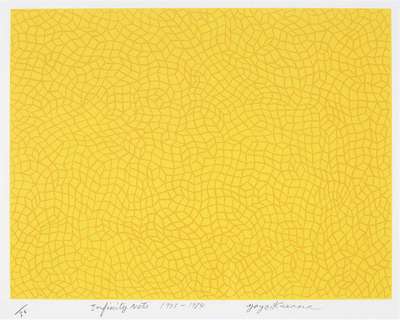 Infinity Nets - Signed Print by Yayoi Kusama 1984 - MyArtBroker