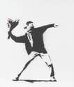 Love Is In The Air (Flower Thrower) - Mixed Media