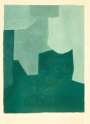 Serge Poliakoff: Composition Verte - Signed Print