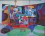 David Hockney: Painted Environment II - Signed Print