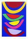 Sir Terry Frost: Swing On Blue - Signed Print