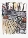 Bob Dylan: Sidewalk Cafe (2016) - Signed Print
