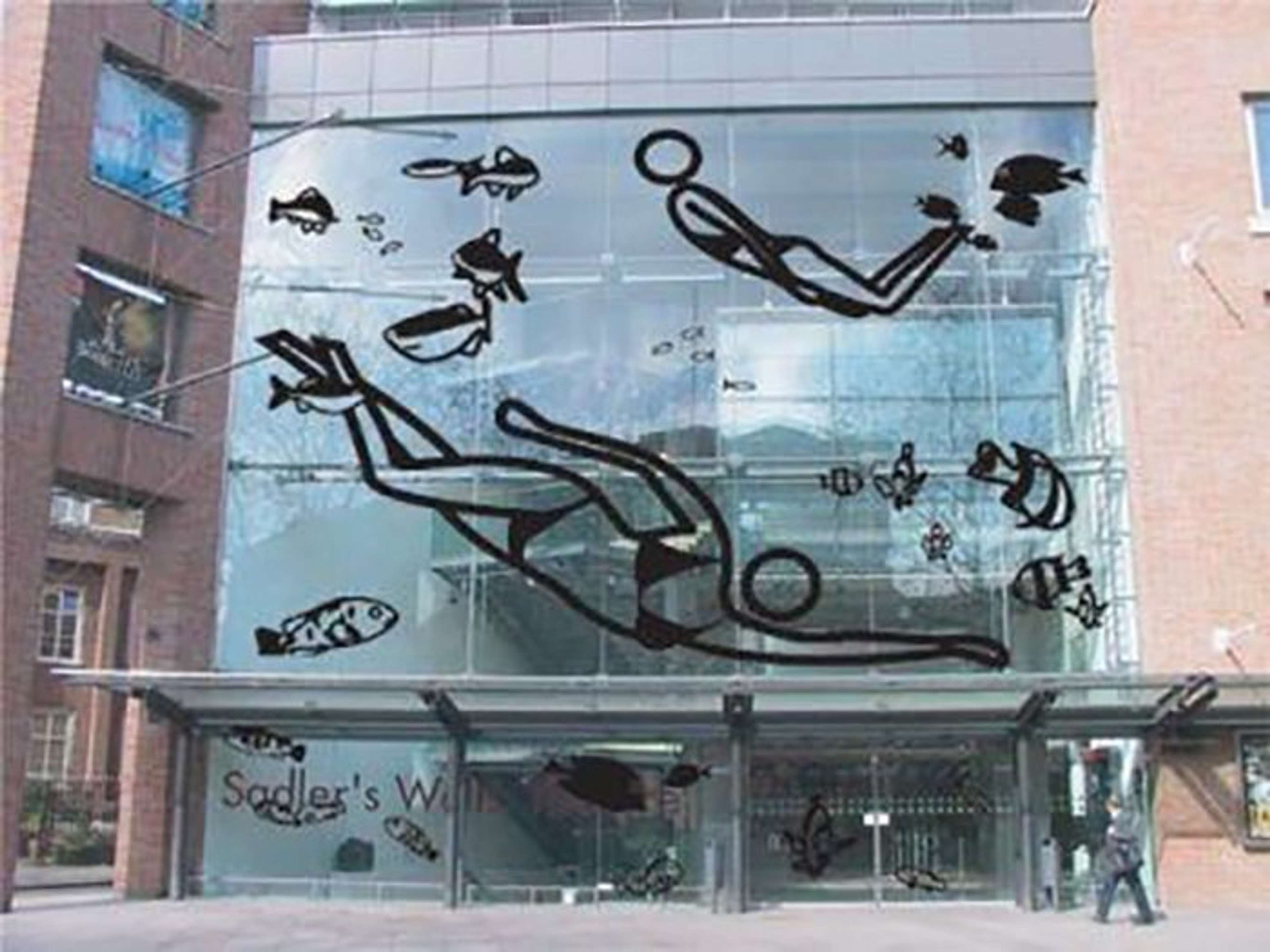 Installation pour Sadler’s Wells par Julian Opie