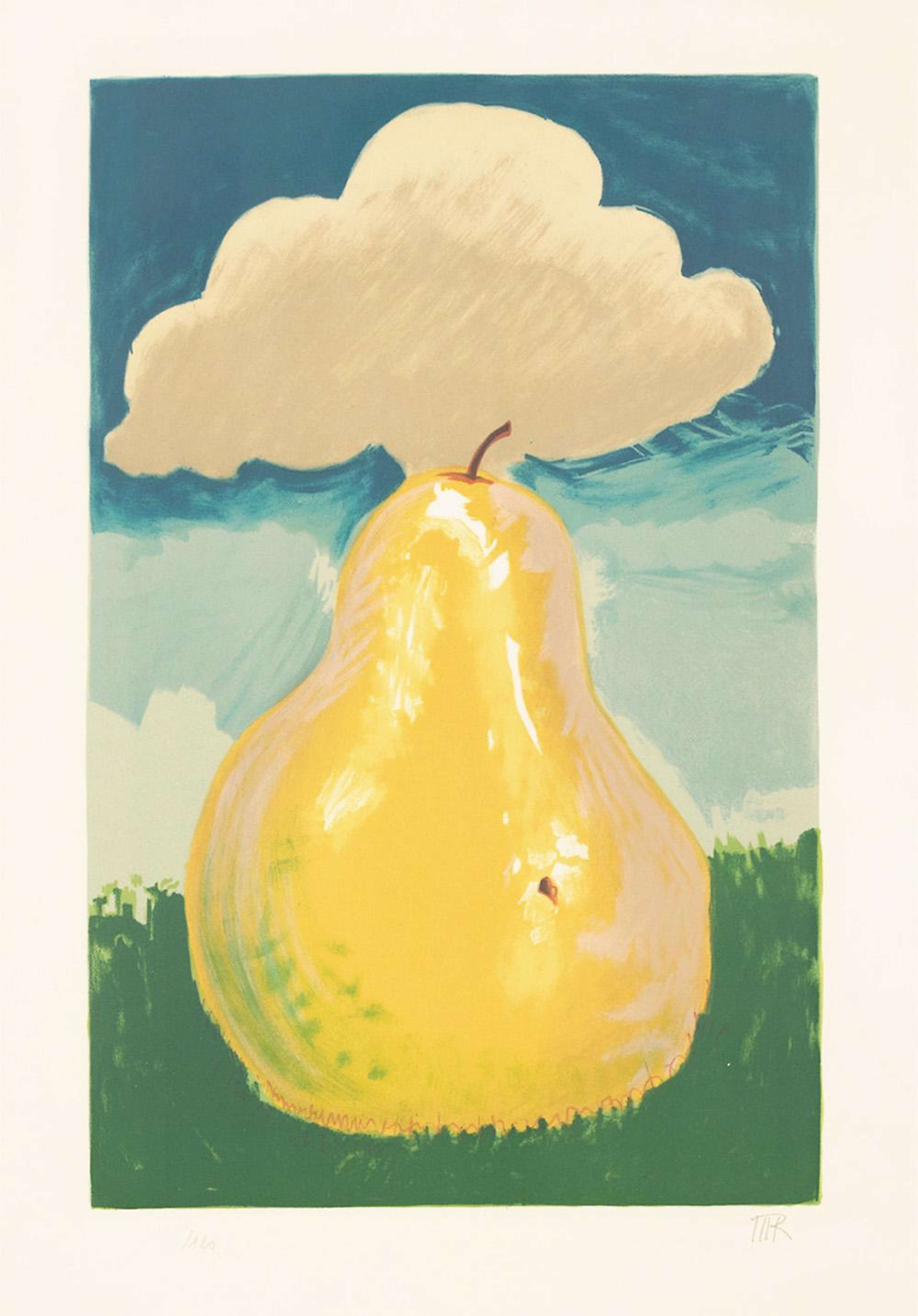 Poire D'Erik Satie - Signed Print by Man Ray 1969 - MyArtBroker