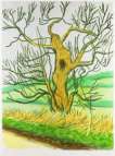 The Arrival Of Spring In Woldgate, East Yorkshire In 2011 (twenty eleven) - 22 March - Signed Print