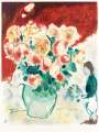 Marc Chagall: Le Bouquet - Signed Print