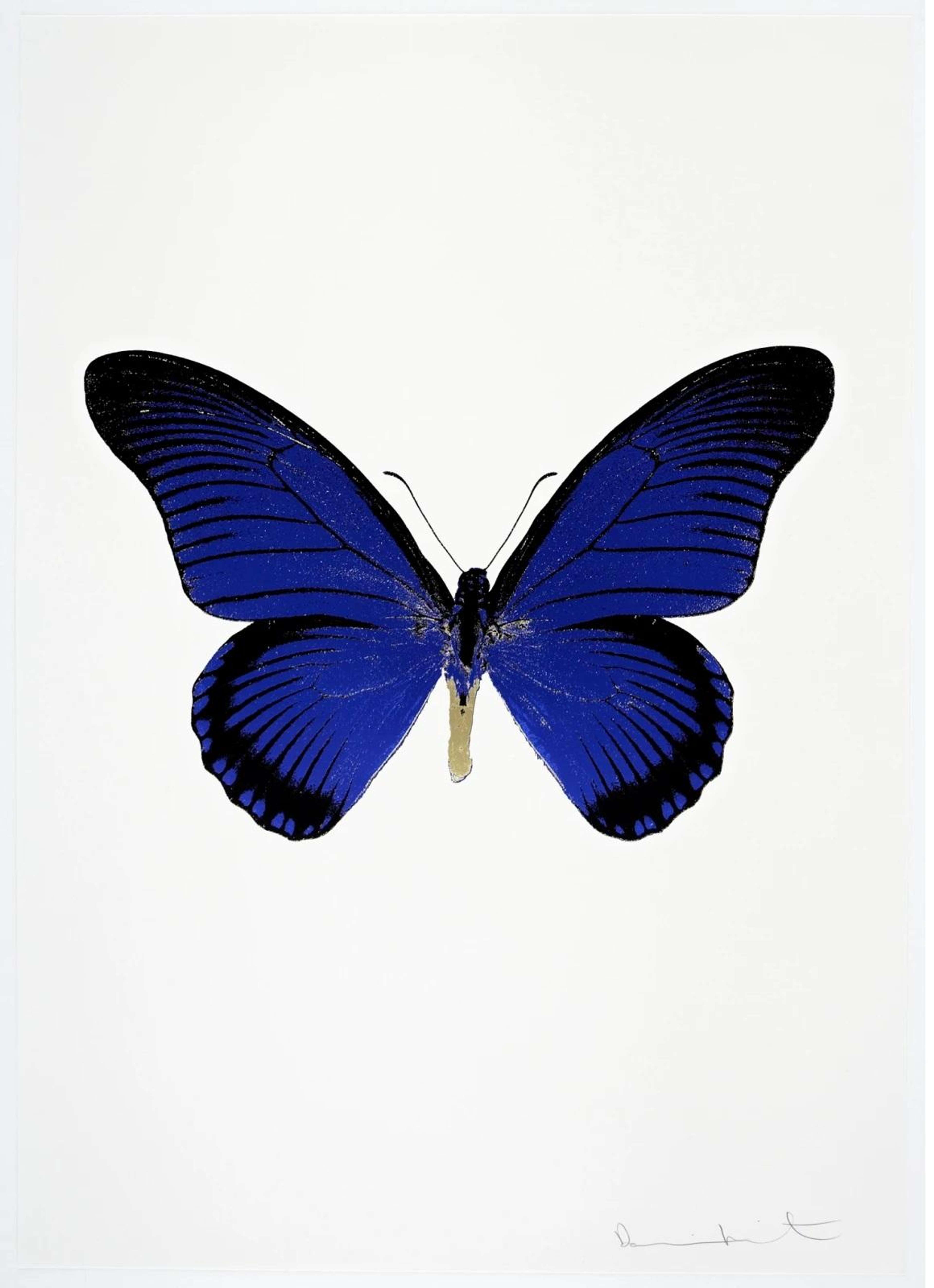 The Souls IV (Westminster blue, raven black, cool gold) - Signed Print by Damien Hirst 2010 - MyArtBroker