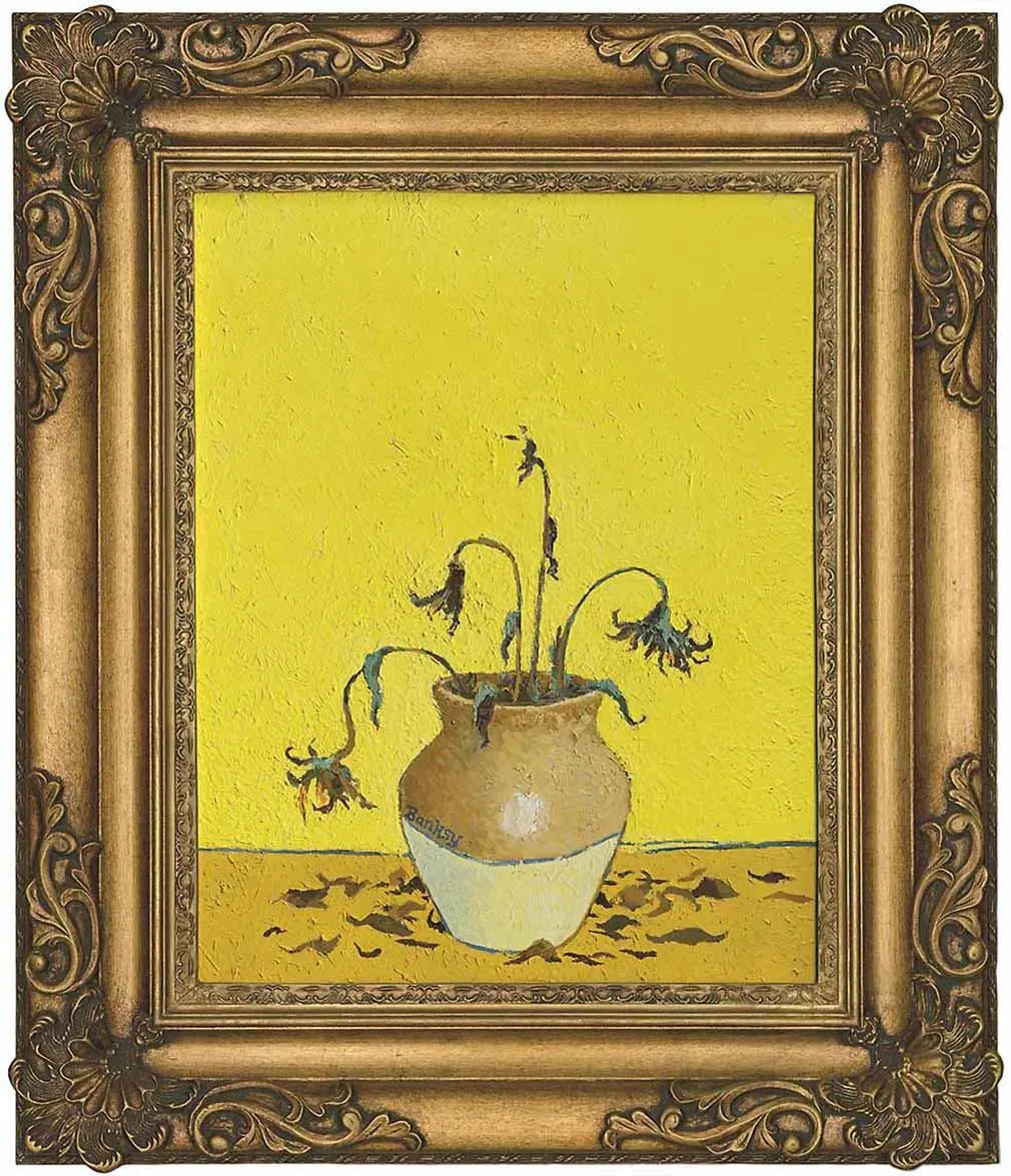 Banksy's Sunflowers From Petrol Station
