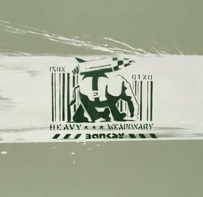 Heavy Weaponry - Signed Mixed Media by Banksy 2000 - MyArtBroker