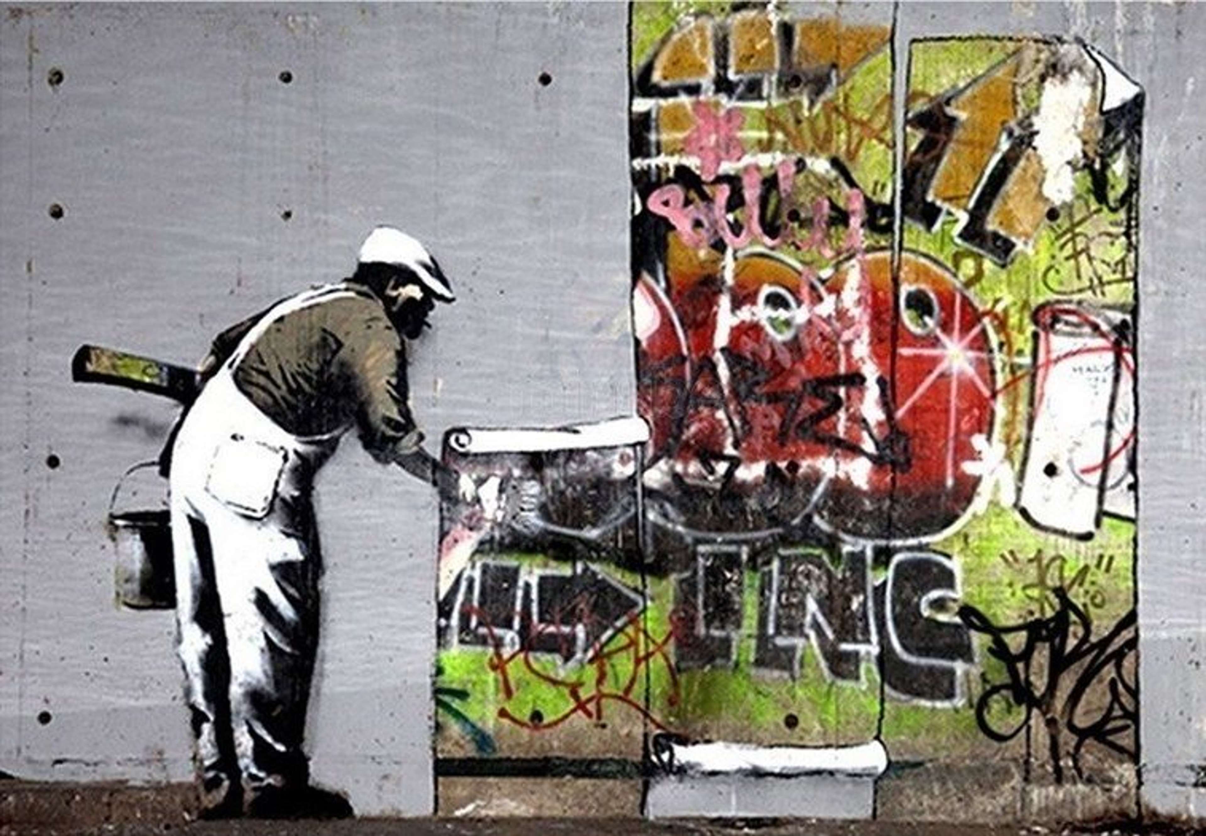 Papier peint de Banksy - MyArtBroker