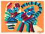 Karel Appel: Sunshine Cat - Signed Print