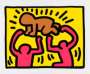 Keith Haring: Pop Shop IV, Plate III - Signed Print