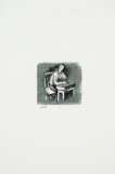 Girl Seated At Desk V - Signed Print