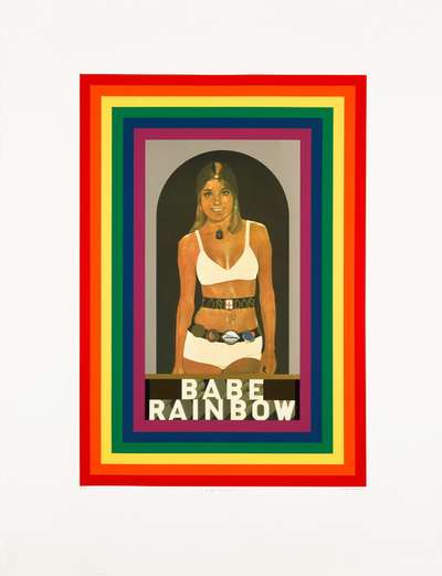 R Is For Rainbow - Signed Print by Peter Blake 1991 - MyArtBroker