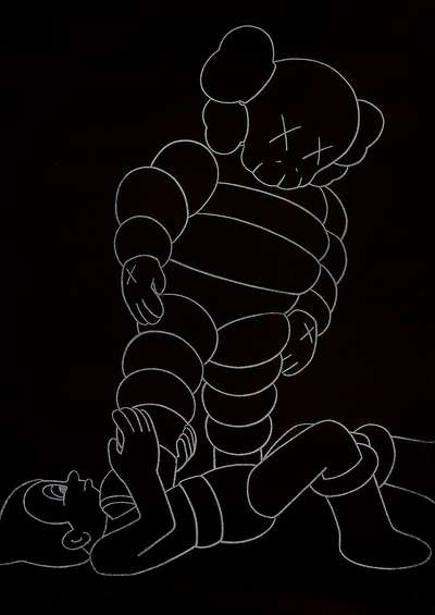 Chum Vs Astroboy - Signed Print by KAWS 2002 - MyArtBroker