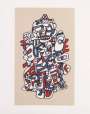 Jean Dubuffet: Le Vizir - Signed Print