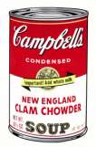 Campbell's Soup II, New England Clam Chowder (F. & S. II.57) - Signed Print