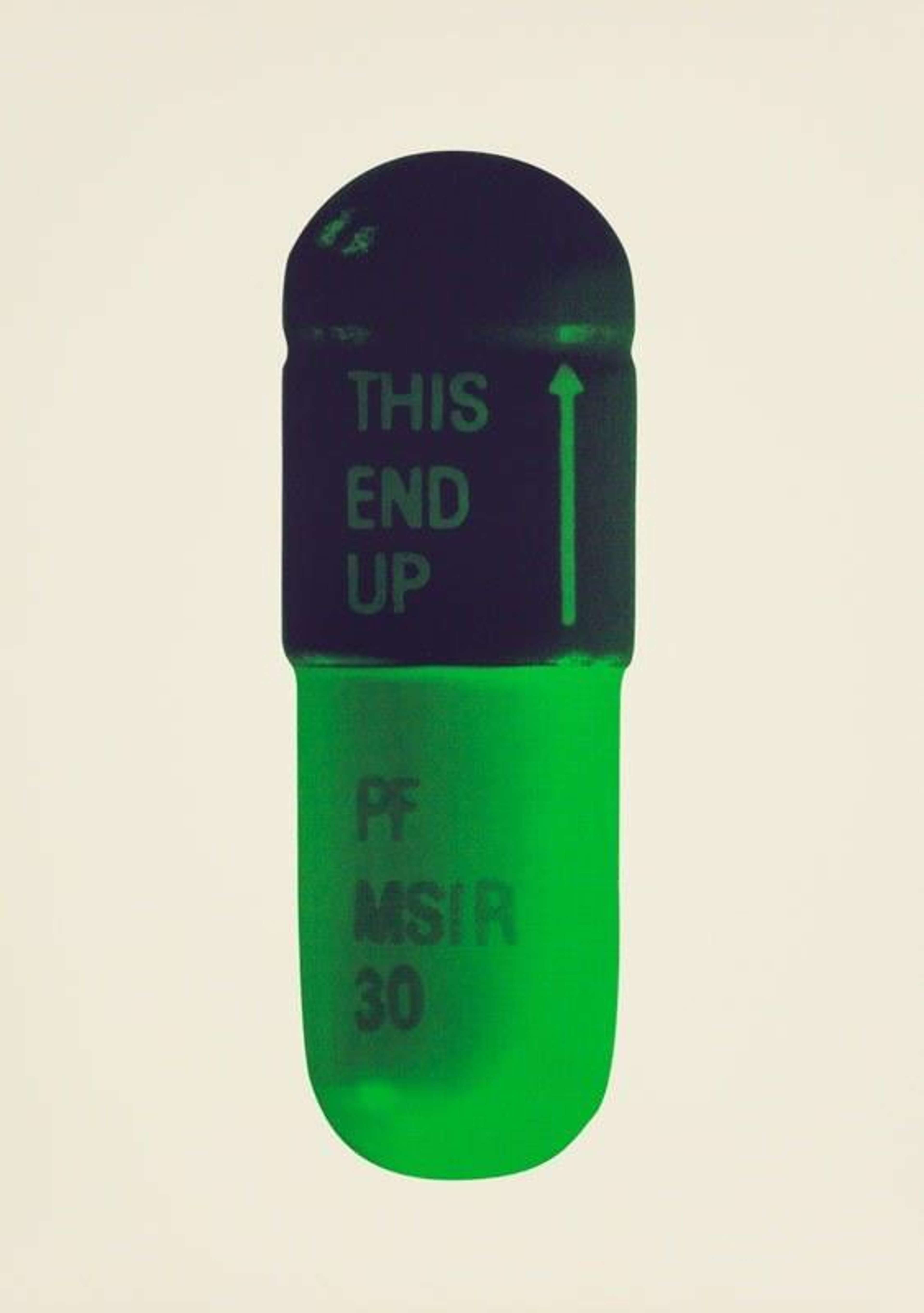 The Cure (Cream, Aubergine, Pea Green) de Damien Hirst
