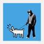 Banksy: Choose Your Weapon (sky blue) - Signed Print