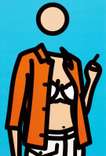 Ruth With Cigarette 1 - Signed Print