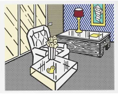 The Den - Signed Print by Roy Lichtenstein 1990 - MyArtBroker