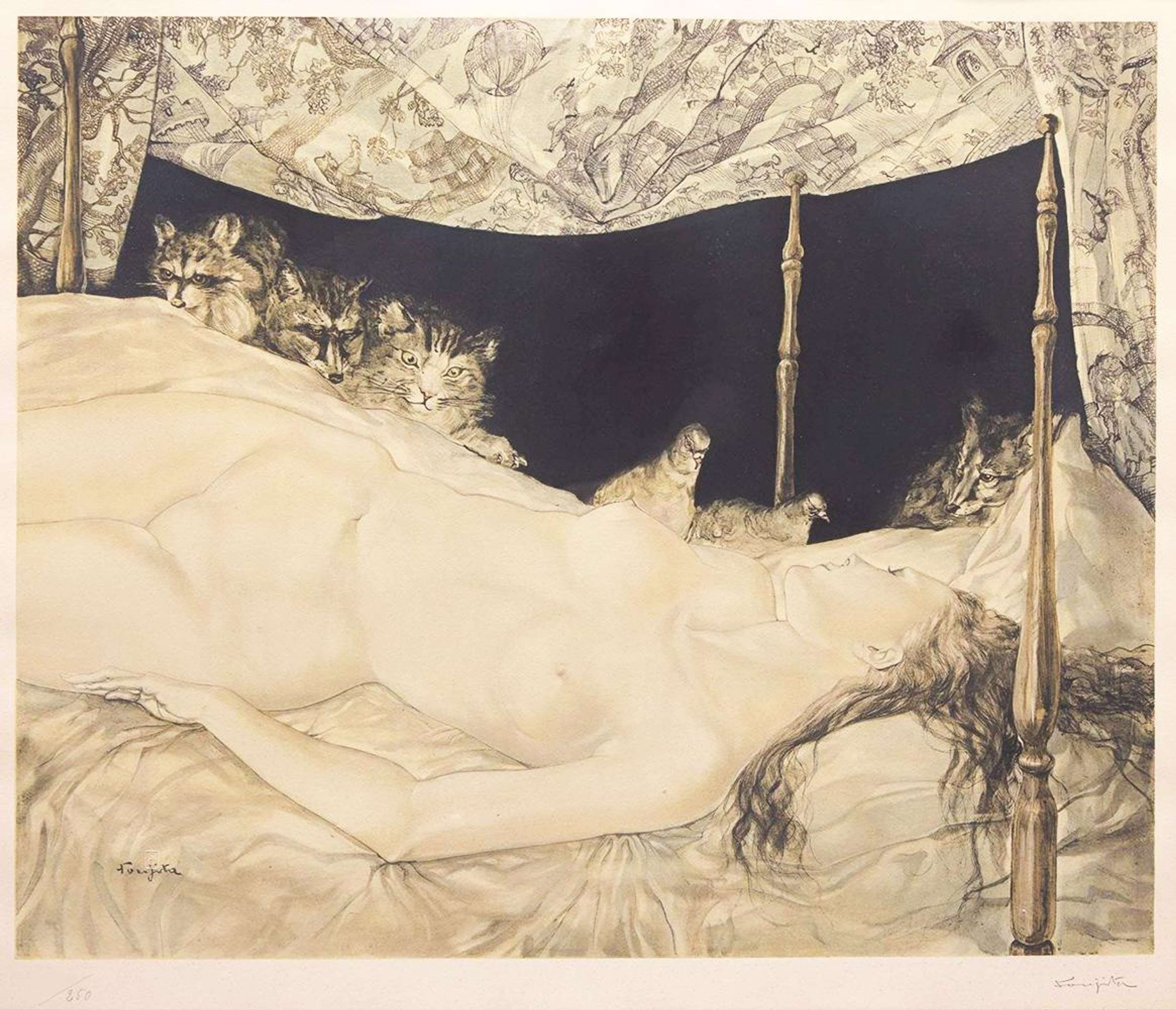 Tsuguharu Foujita : Les Meilleurs Prix Obtenus aux Enchères