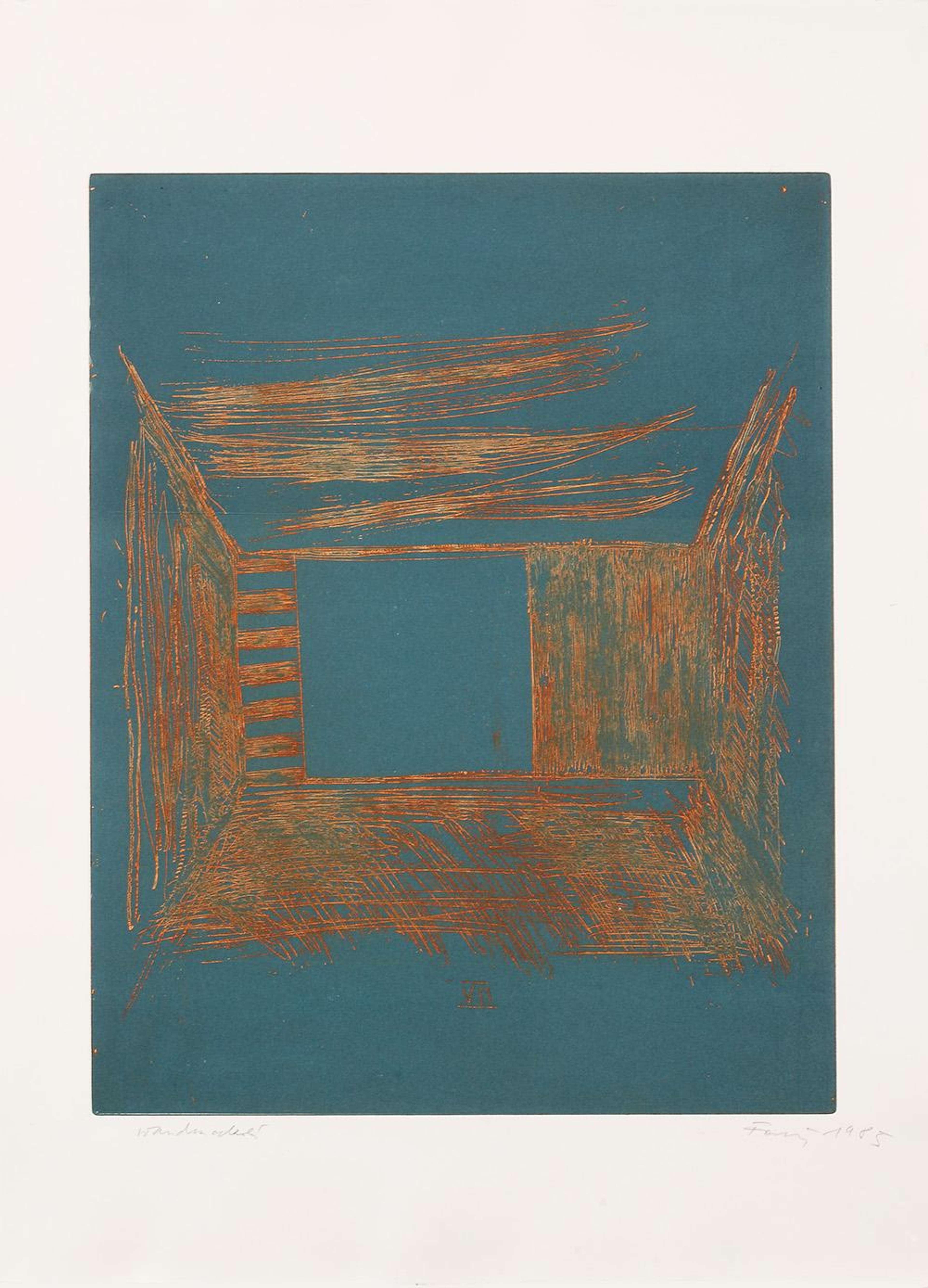 Sujet 7 - Signed Print by Gunther Forg 1985 - MyArtBroker