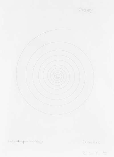 How To Disappear Completely - Signed Print by Damien Hirst 2002 - MyArtBroker