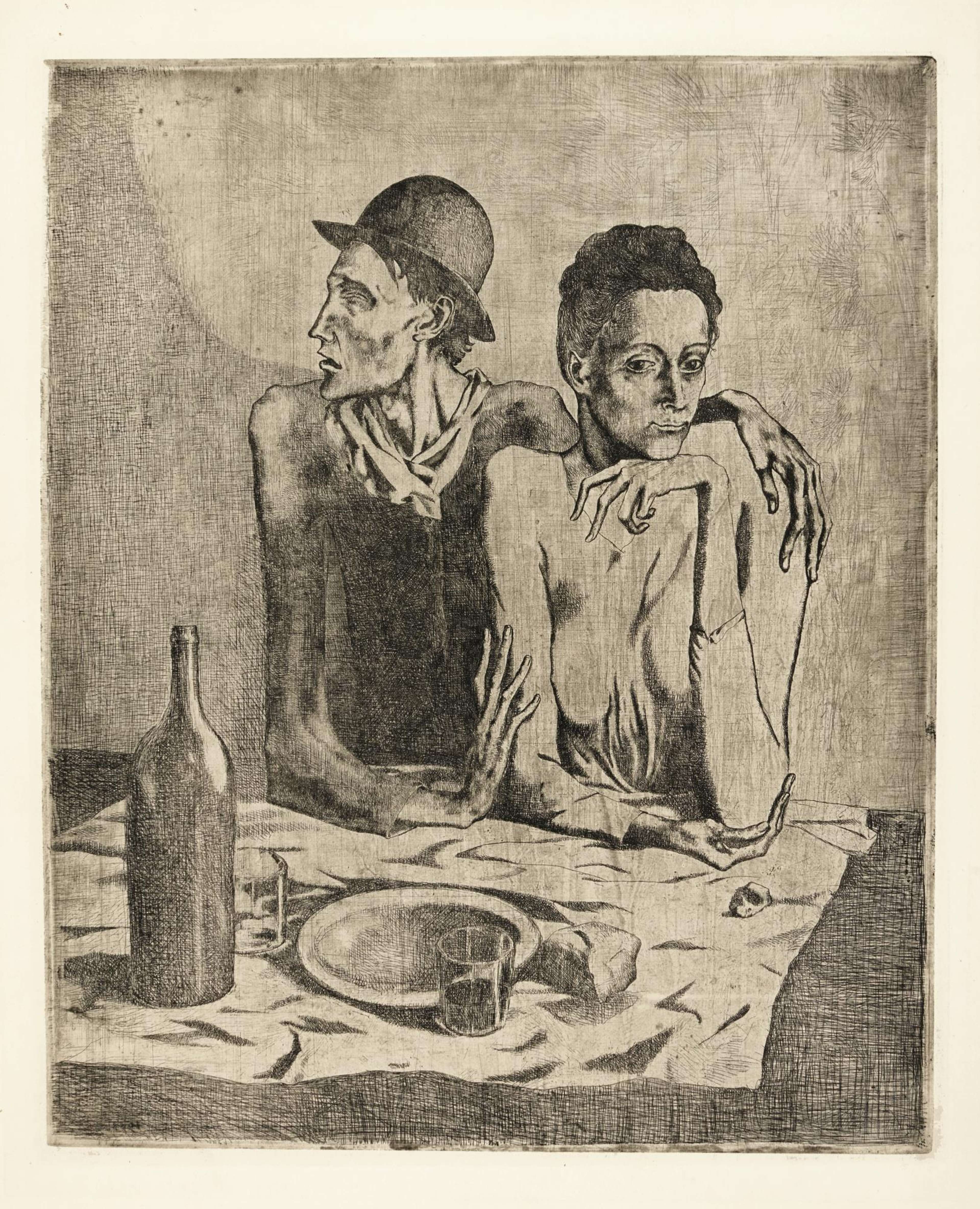 Le Repas Frugal par Pablo Picasso - MyArtBroker