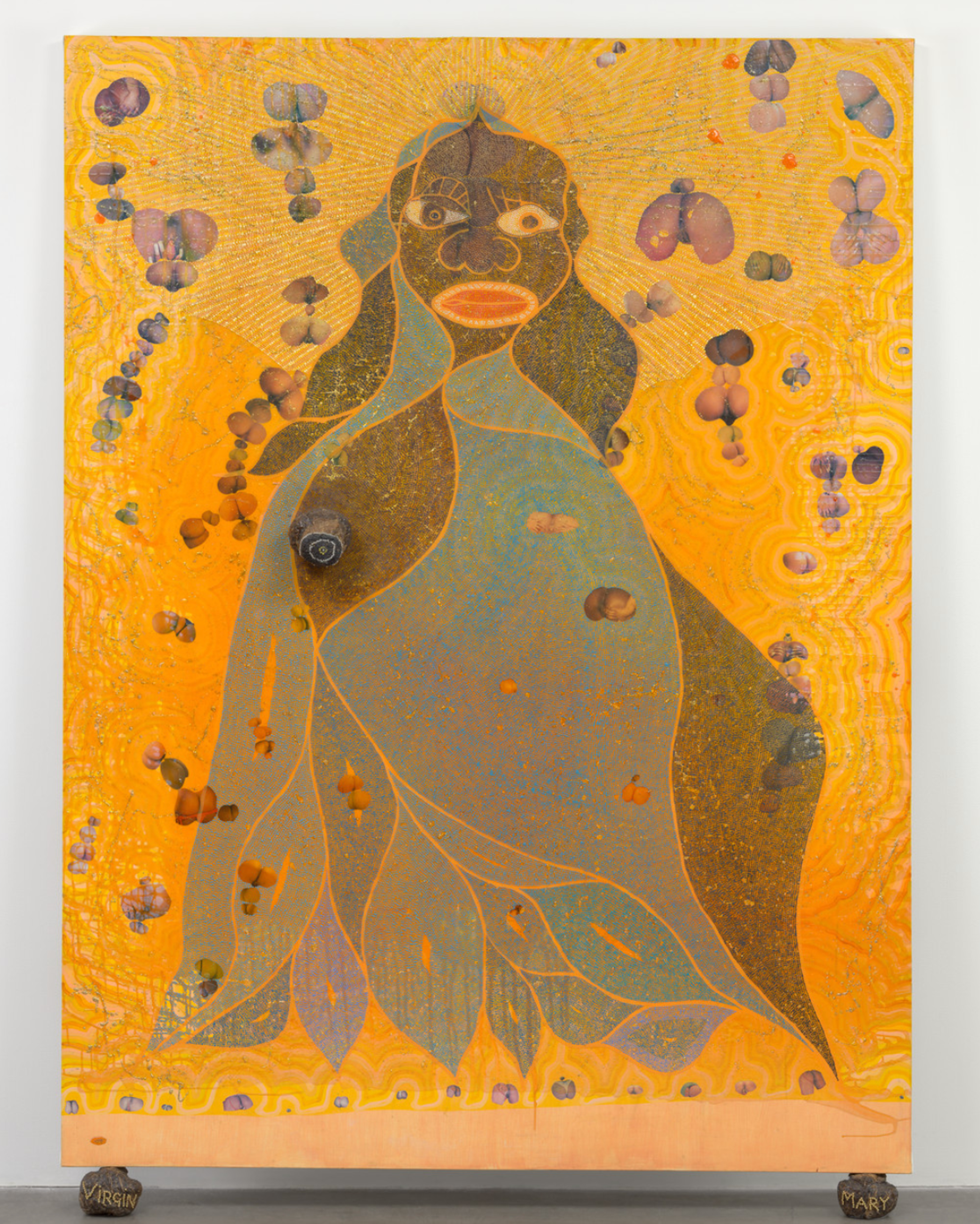 {"response": "La Sainte Vierge Marie par Chris Ofili", "score": 9.5}