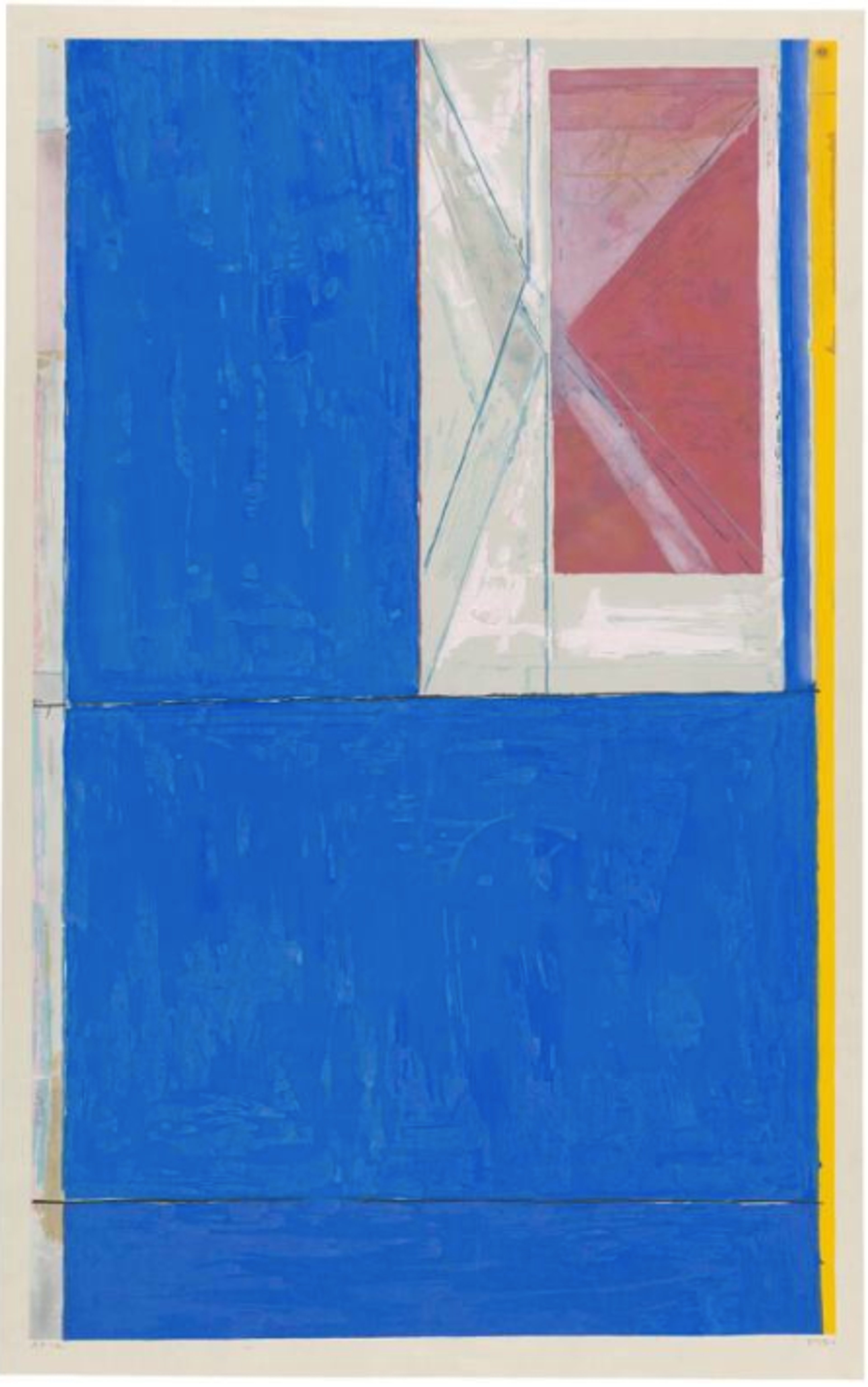 Bleu par Richard Diebenkorn
