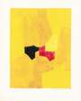 Serge Poliakoff: Composition Jaune - Signed Print