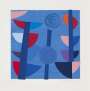 Sir Terry Frost: Tolcarne Moon Blue Newlyn - Signed Print