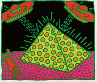 Fertility 2 - Signed Print by Keith Haring 1983 - MyArtBroker