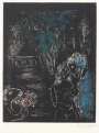 Marc Chagall: L'Arbre Vert Aux Amoureux - Signed Print