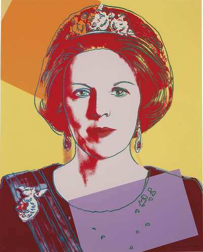 Queen Beatrix Of The Netherlands Royal Edition (F. & S. II.341A) - Signed Print by Andy Warhol 1985 - MyArtBroker