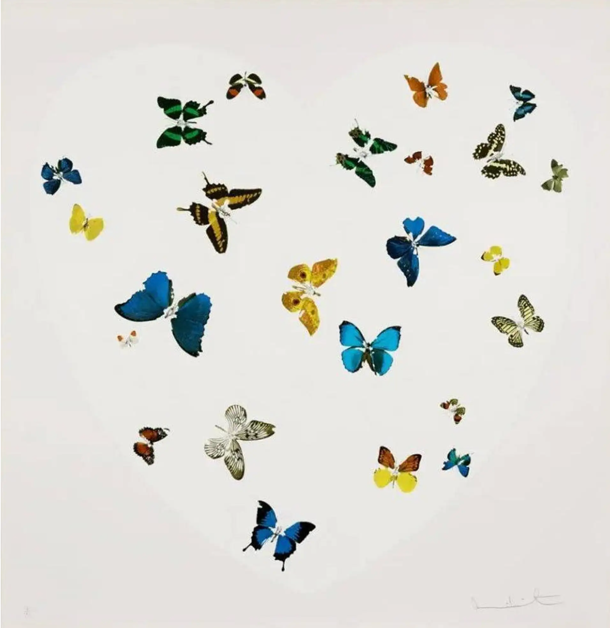 10 faits sur l'amour de Damien Hirst