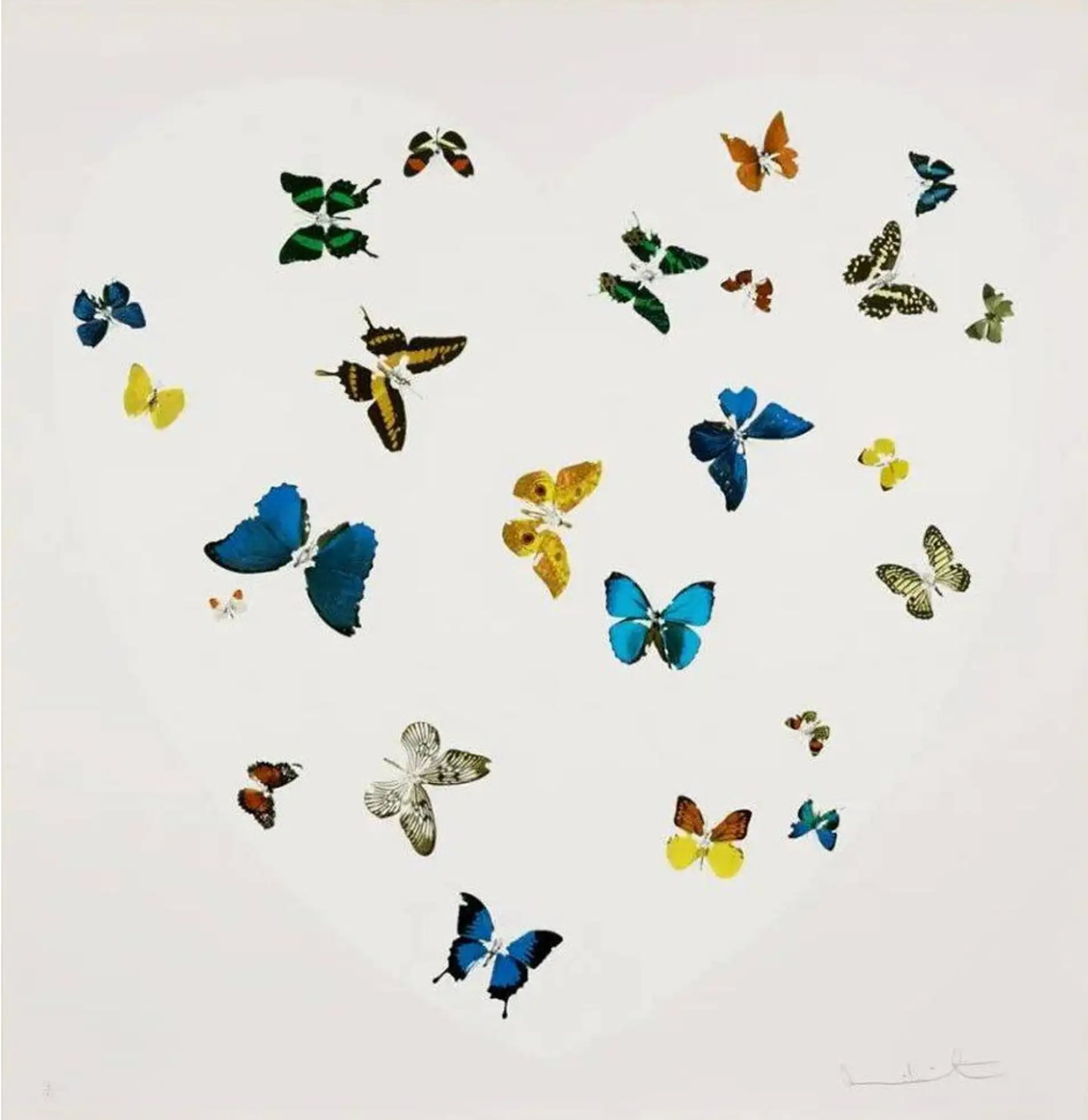 10 faits sur l'amour de Damien Hirst