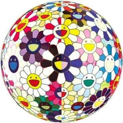 Flower Ball: Realm Of The Dead - Unsigned Print by Takashi Murakami 2009 - MyArtBroker