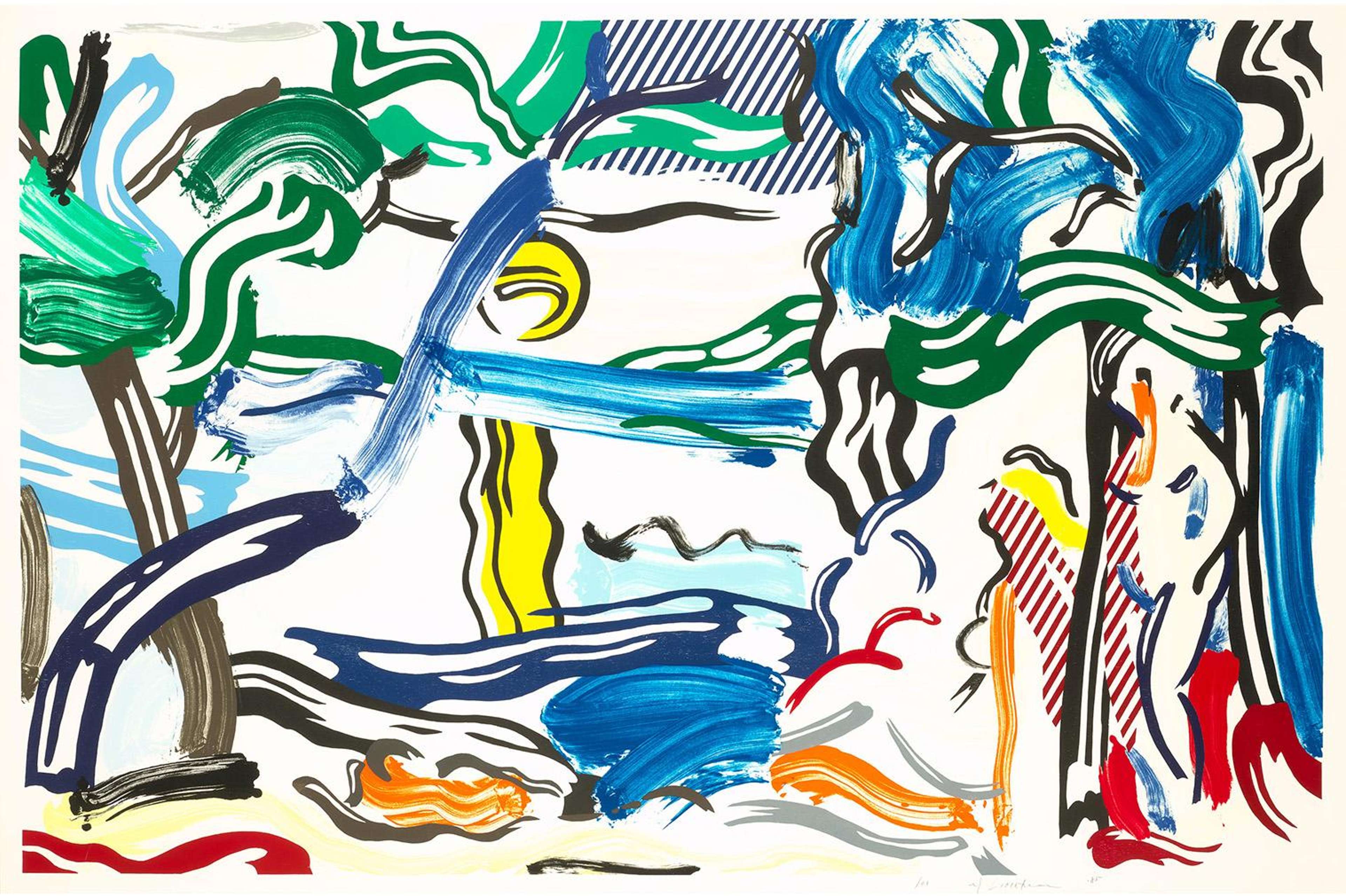 Paysage lunaire (C.212) par Roy Lichtenstein - MyArtBroker