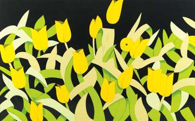 Yellow Tulips - Signed Print by Alex Katz 2014 - MyArtBroker