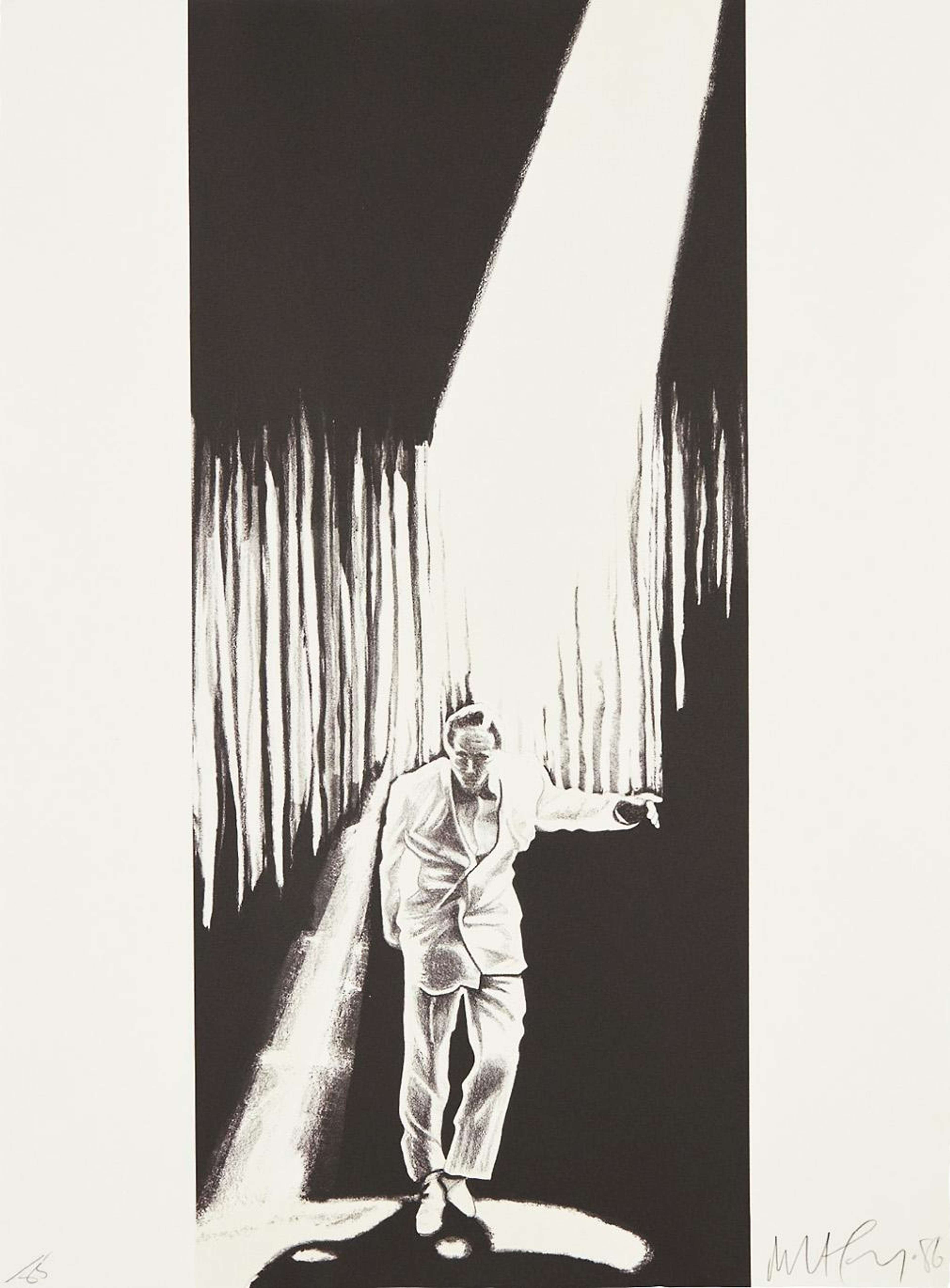 The Entertainer - Signed Print by Robert Longo 1986 - MyArtBroker