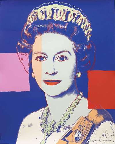 Queen Elizabeth II Royal Edition (F. & S. II.337A) - Signed Print by Andy Warhol 1985 - MyArtBroker